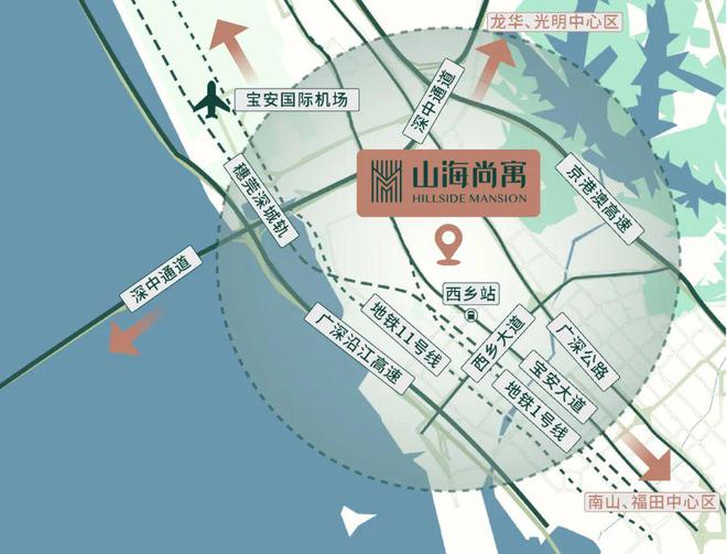 米乐M6：2024最新京基山海公馆(通知)楼盘简介-房价-户型-交房-配套(图4)