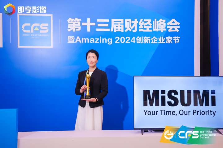 2024CFS访米思米董事长徐少淳：AI赋能非标件制造助力企业打造新质生产力(图1)