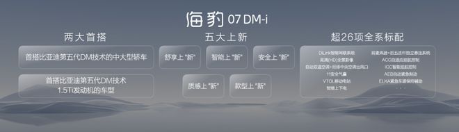比亚迪最新技术Get！2025款海豹、海豹07DM-i两款新车上市产品实力全面跃升(图7)