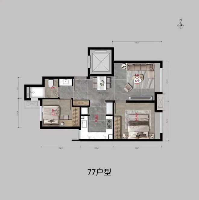 璀璨公元售楼处-首页网站-璀璨公元营销中心-2025北京房天下(图7)